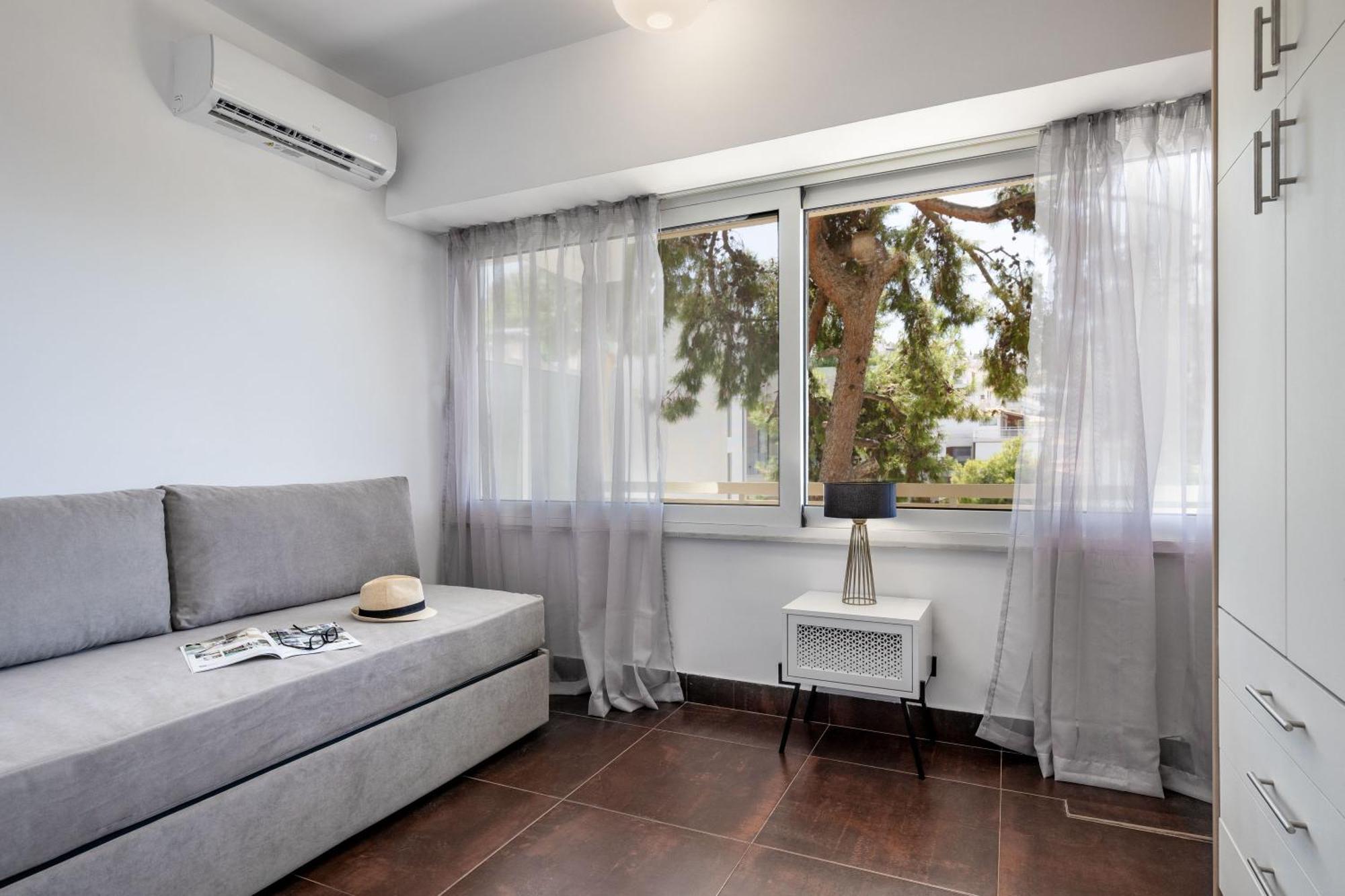 Relux Sea View 2 Bedroom Apartment By Blupine Athen Eksteriør billede